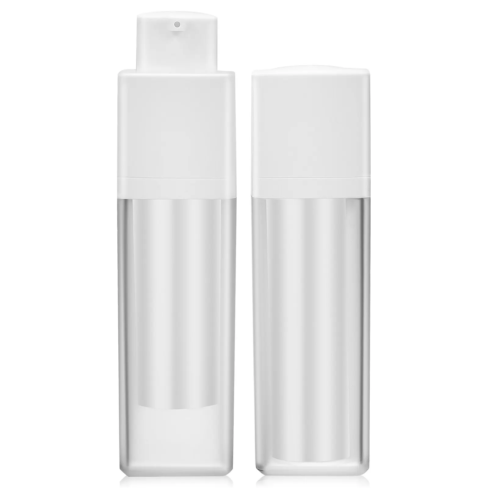 Набор из 2 дорожных флаконов: компактные многоразовые бутылочки для лосьона, безвоздушные помповые емкости, прозрачные маленькие контейнеры для ухода за кожей в дороге
Набор из 2 дорожных флаконов: компактные многоразовые бутылочки для лосьона, безвоздушные помповые емкости, прозрачные маленькие контейнеры для ухода за кожей в дороге