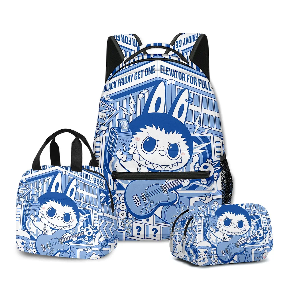 3pcs Cartoon Labubu Printed Backpack School Bags Laptop Backpack Portable Lunch Bag Pencil Case
3pcs Cartoon Labubu Printed Backpack School Bags Laptop Backpack Portable Lunch Bag Pencil Case