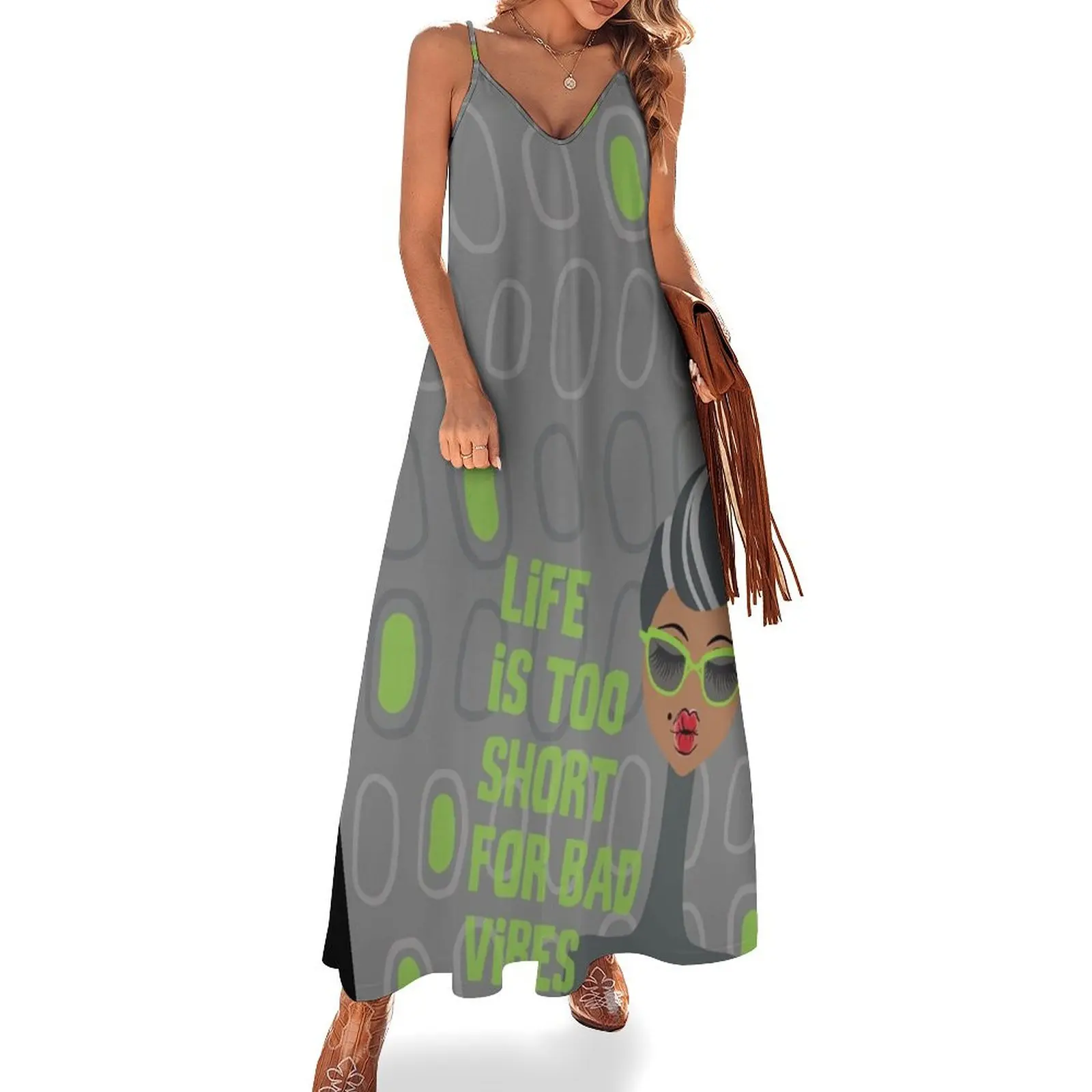 Life is Too Short for Bad Vibes Sleeveless Dress long sleeve dress prom dress 2025
Life is Too Short for Bad Vibes Sleeveless Dress long sleeve dress prom dress 2025