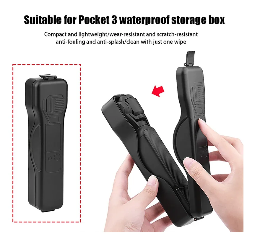 For DJI Osmo Pocket 3 Body Bag Shockproof Case Storage Box Hand Waterproof Osmo Pocket 3 Handle Strap Gimbal Camera Accessories 
For DJI Osmo Pocket 3 Body Bag Shockproof Case Storage Box Hand Waterproof Osmo Pocket 3 Handle Strap Gimbal Camera Accessories