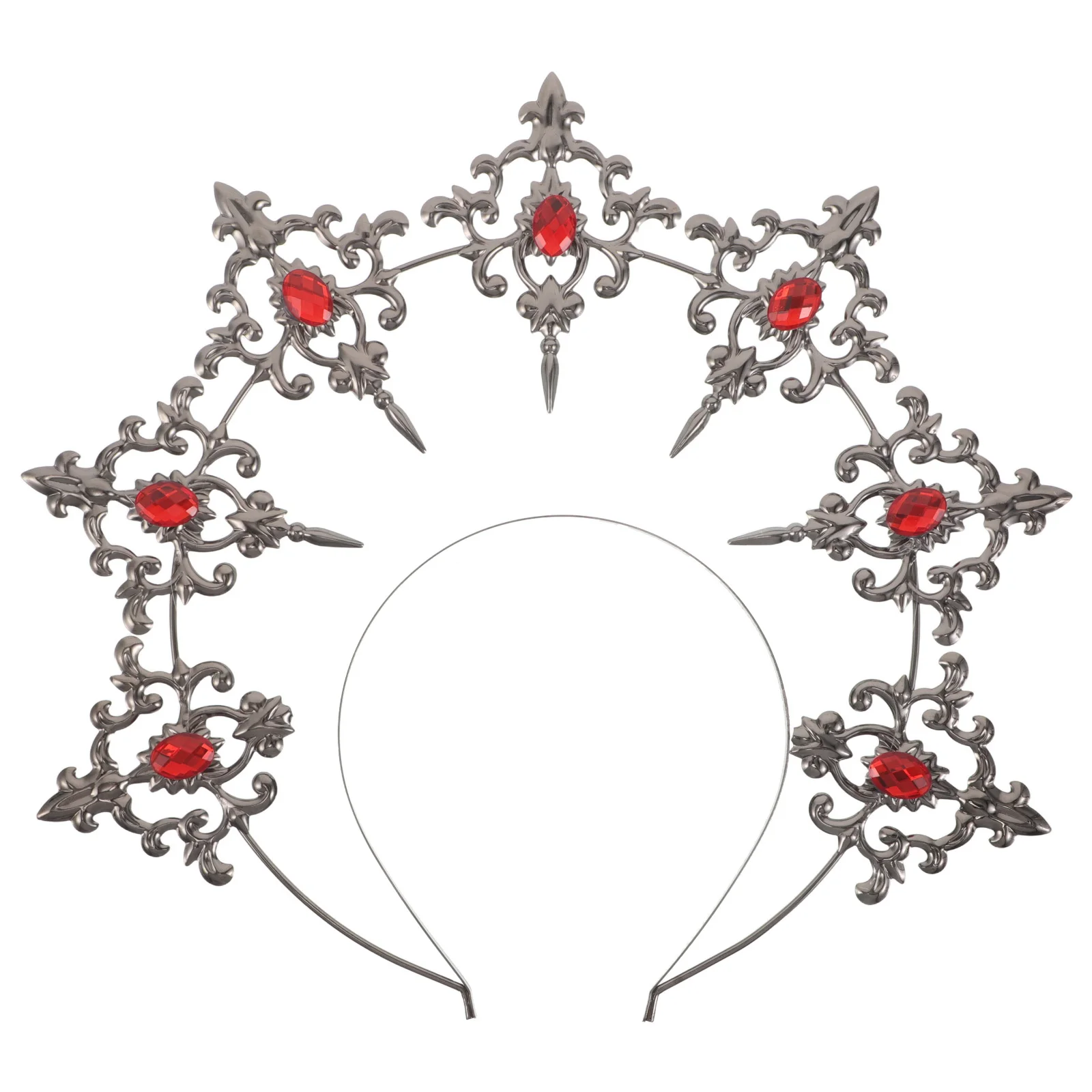 Goddess Crown Headpiece for Sun and Goddess Motif Metal Crown Hairband Vintage Greek Style Headband for Wedding
Goddess Crown Headpiece for Sun and Goddess Motif Metal Crown Hairband Vintage Greek Style Headband for Wedding