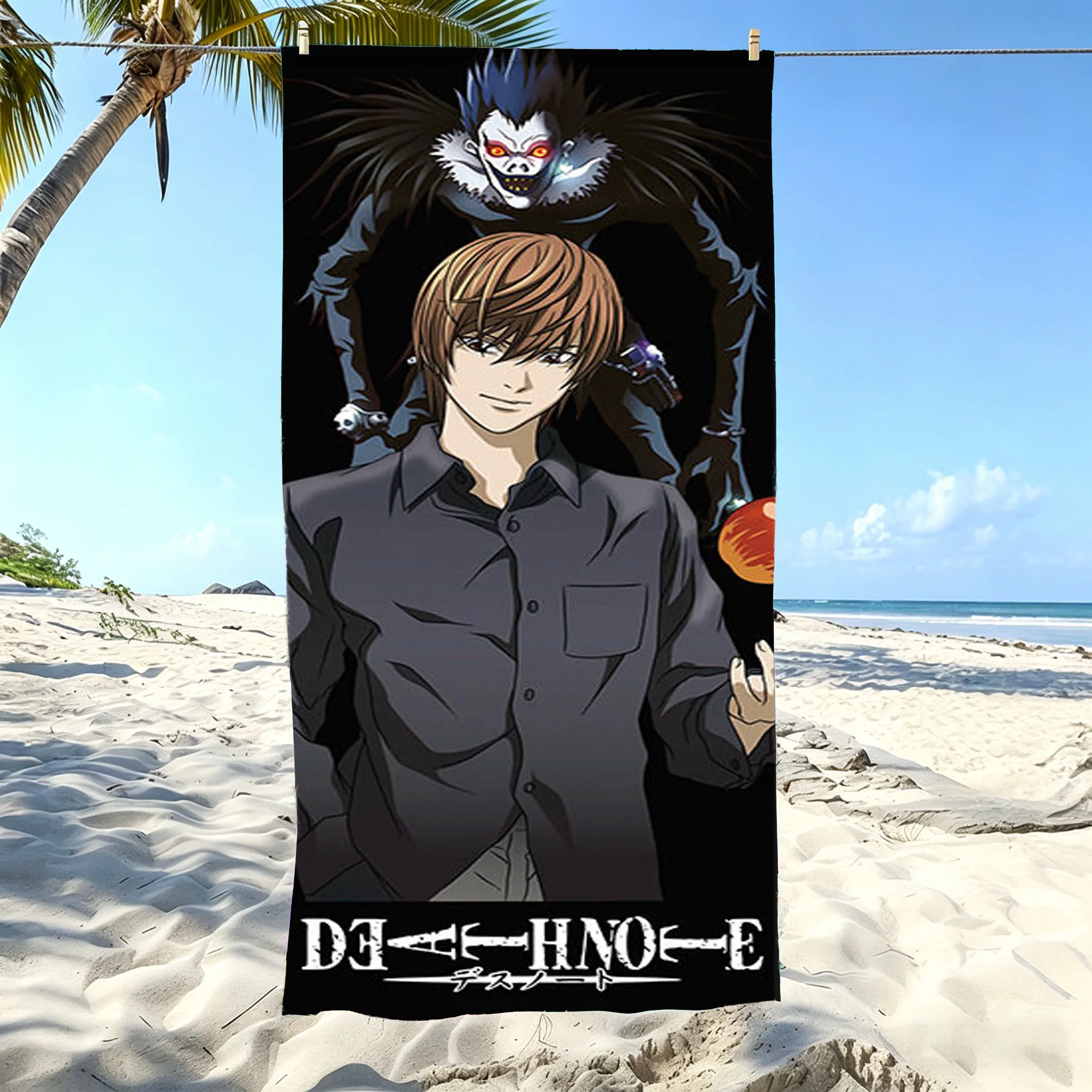 D-Death Note Anime Beach Towel Quick Dry Water Absorbent Soft Comfortable Fitness Sports Towel Swimming Pool Beach Accessories
D-Death Note Anime Beach Towel Quick Dry Water Absorbent Soft Comfortable Fitness Sports Towel Swimming Pool Beach Accessories