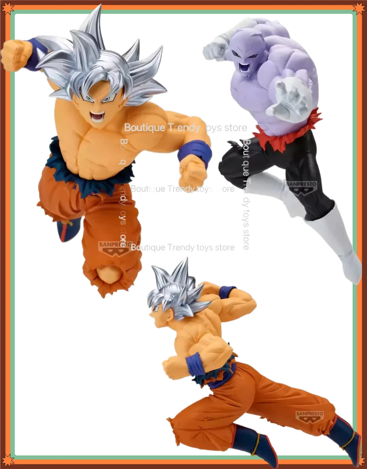 Официальная коллекционная фигурка Bandai Banpresto по аниме Dragon Ball Z: Гоку и Джирен (серия Match Makers), ПВХ, модель, игрушка, подарок
Официальная коллекционная фигурка Bandai Banpresto по аниме Dragon Ball Z: Гоку и Джирен (серия Match Makers), ПВХ, модель, игрушка, подарок