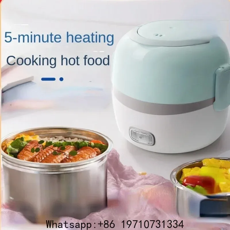 220V Electric Portable Rice Cooker Automatic Home Electric Lunch Heating Box Steaming Cooking Pot Multi Cooker
220V Electric Portable Rice Cooker Automatic Home Electric Lunch Heating Box Steaming Cooking Pot Multi Cooker