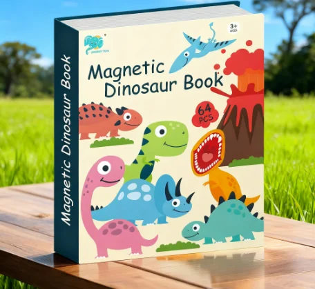 Kids' Educational Magnetic Puzzle Book DIY Kit - Early Sensory Learning Toy with Magnetic Stickers
Kids' Educational Magnetic Puzzle Book DIY Kit - Early Sensory Learning Toy with Magnetic Stickers