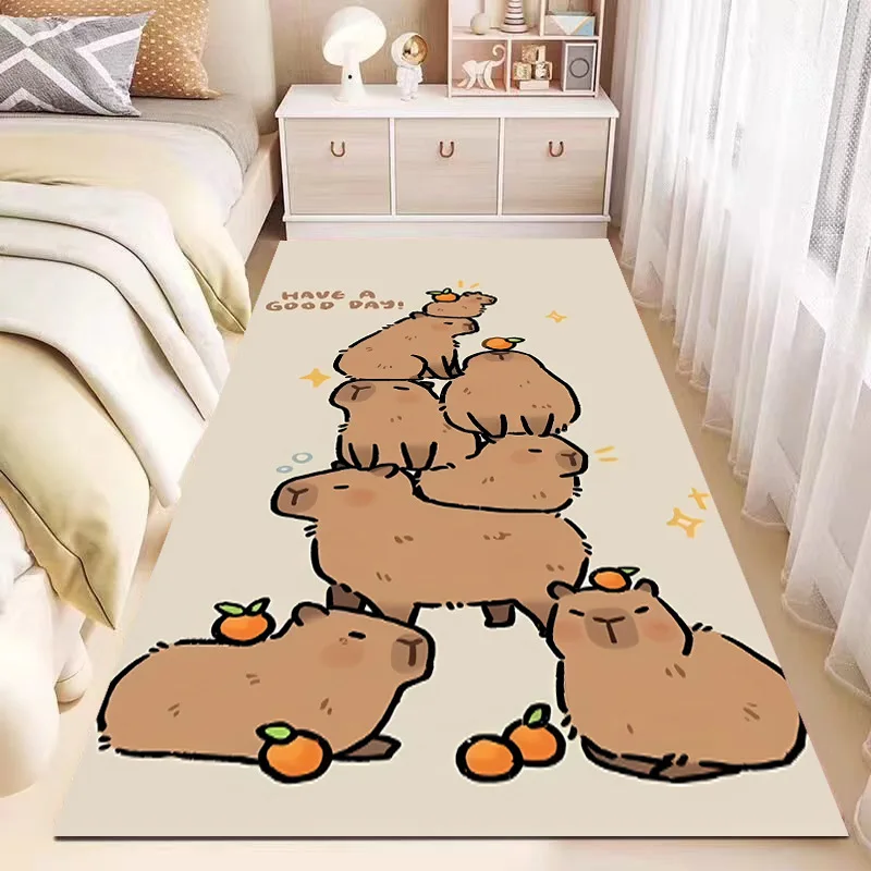 MINISO Kawaii Cartoon Cute Capibala Print Carpet Ins Girl Bedroom Decor Children's Room Climbing Floor Mat Nonslip Soft Rug
MINISO Kawaii Cartoon Cute Capibala Print Carpet Ins Girl Bedroom Decor Children's Room Climbing Floor Mat Nonslip Soft Rug