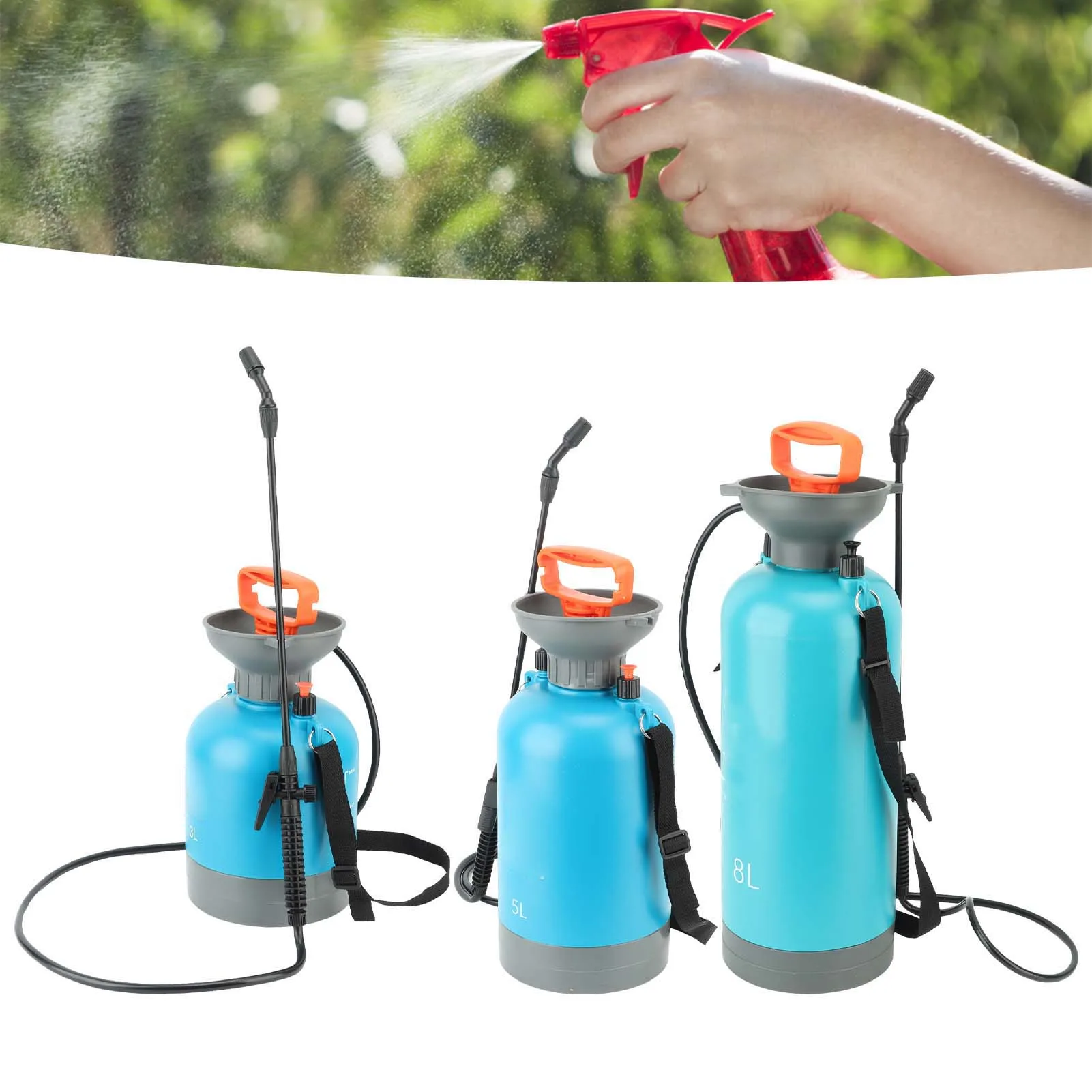 Pump Pressure Sprayer Lawn Garden Sprayer Large Capacity Portable Pressure Sprayer for Yard Garden Park Garden Sprayer
Pump Pressure Sprayer Lawn Garden Sprayer Large Capacity Portable Pressure Sprayer for Yard Garden Park Garden Sprayer
