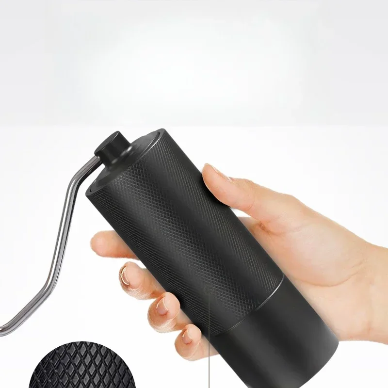 Portable Professional Manual Coffee Grinder Upgrade All-metal Body Anti-slip Design Portable Grinder Burr Inside
Portable Professional Manual Coffee Grinder Upgrade All-metal Body Anti-slip Design Portable Grinder Burr Inside