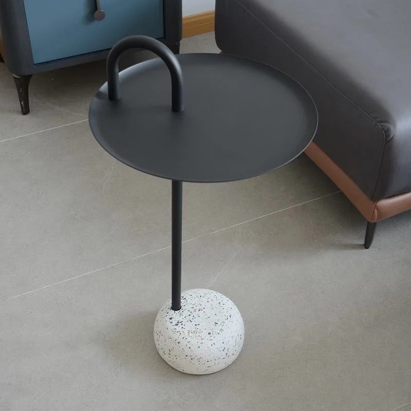 Nordic color small coffee table living room sofa corner few Danish designer convenient terrazzo wrought iron side table
Nordic color small coffee table living room sofa corner few Danish designer convenient terrazzo wrought iron side table