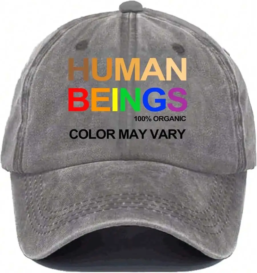 Human Beings Rainbow Color Diversity Equality Baseball Cap Unisex Adult
Human Beings Rainbow Color Diversity Equality Baseball Cap Unisex Adult