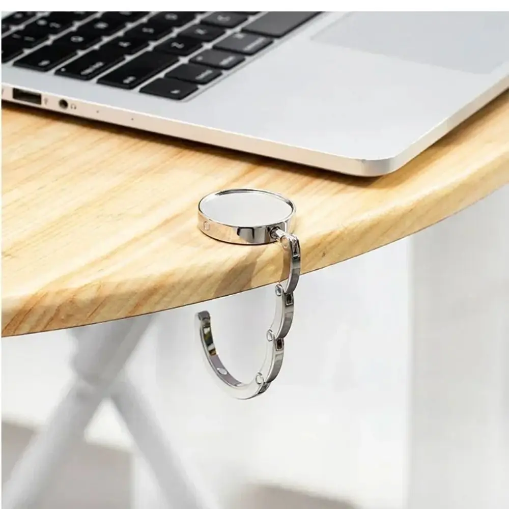3pcs Storage Rack Hooks Handbag Hooks Leather Hanging Hooks Metal Folding Table Bag Holders Practical Portable Hanging Hooks
3pcs Storage Rack Hooks Handbag Hooks Leather Hanging Hooks Metal Folding Table Bag Holders Practical Portable Hanging Hooks