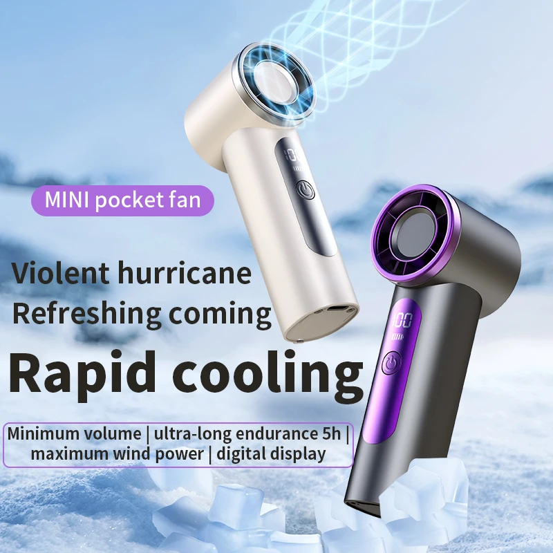 Portable High-Speed Fan | 4000mAh Battery | 100 Wind Levels | Quiet & Compact for Travel, Commute, Outdoor Use
Portable High-Speed Fan | 4000mAh Battery | 100 Wind Levels | Quiet & Compact for Travel, Commute, Outdoor Use