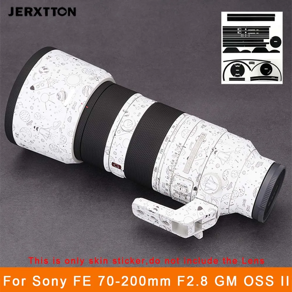 Защитная виниловая пленка-наклейка Decal Lens 70 200 II для объектива Sony FE 70-200mm F2.8 GM OSS II, аксессуары для фотосъемки
Защитная виниловая пленка-наклейка Decal Lens 70 200 II для объектива Sony FE 70-200mm F2.8 GM OSS II, аксессуары для фотосъемки