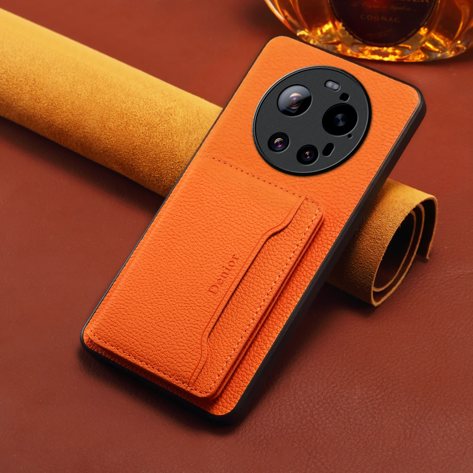 Denior Suitable for Xiaomi 17/15/14 Ultra Removable Magnetic Card Pocket Leather Phone Case,MagSafe Compatible Wallet Stand Case
Denior Suitable for Xiaomi 17/15/14 Ultra Removable Magnetic Card Pocket Leather Phone Case,MagSafe Compatible Wallet Stand Case