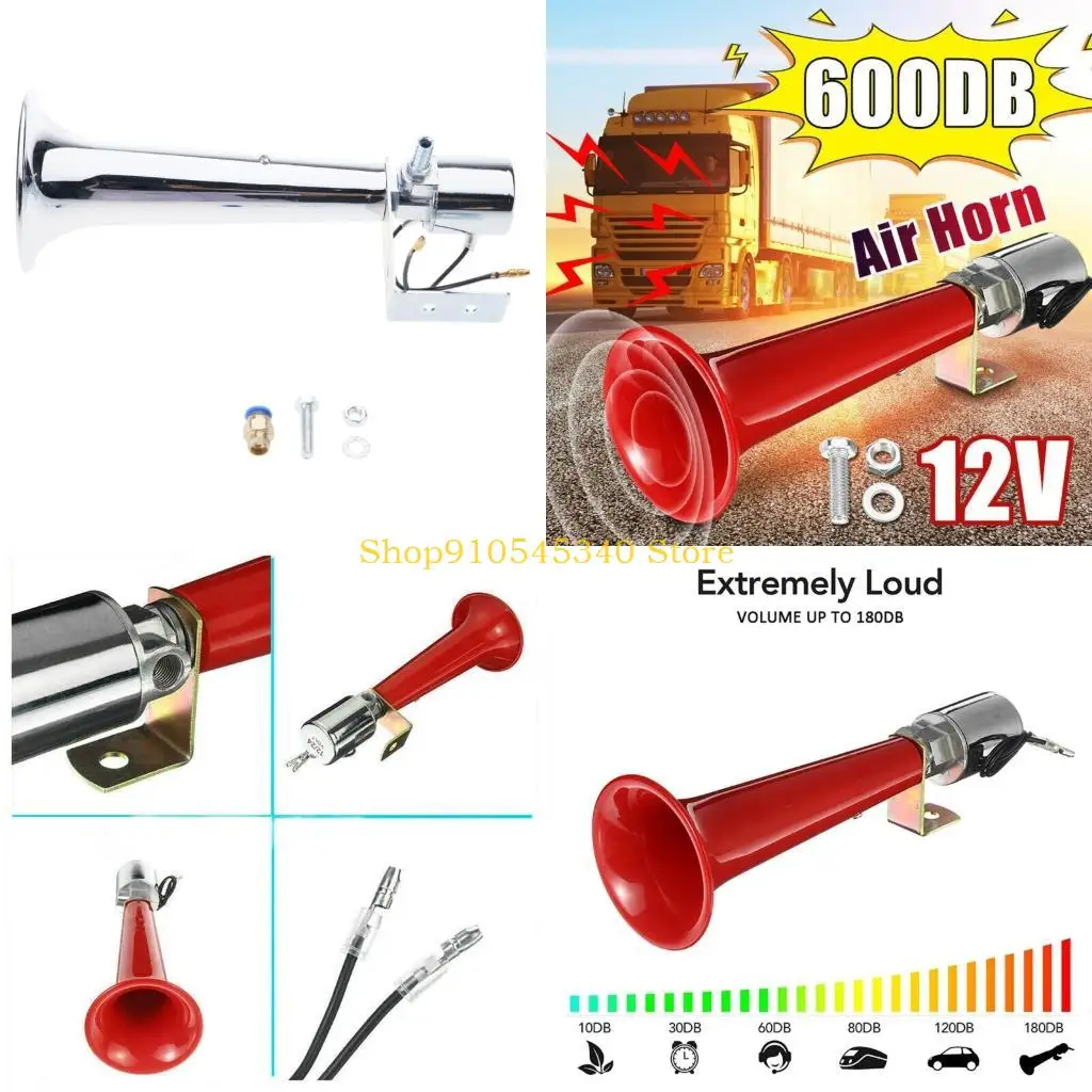 U2JA 115dB High Decibel Marine Trumpet 12V 24V Easy Installation Waterproof Air Horn for Various Watercrafts
U2JA 115dB High Decibel Marine Trumpet 12V 24V Easy Installation Waterproof Air Horn for Various Watercrafts
