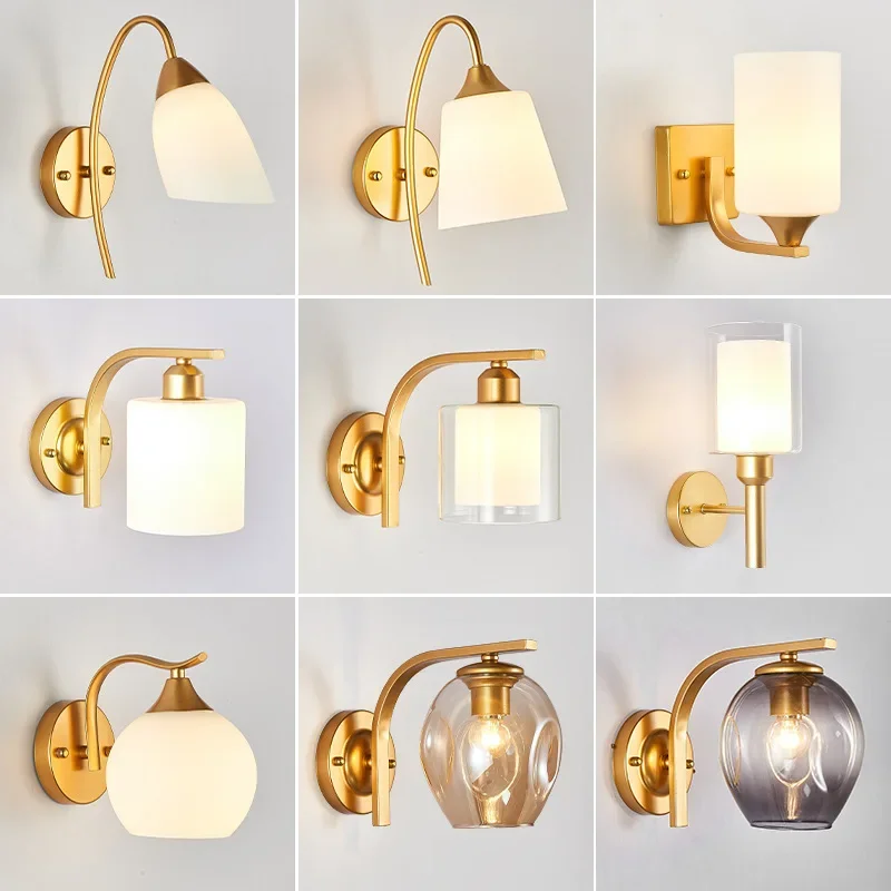 DurableWall Lamp Indoor Bedroom Living Room Corridor Aisle Staircase Background Wall Lamp European Style
DurableWall Lamp Indoor Bedroom Living Room Corridor Aisle Staircase Background Wall Lamp European Style
