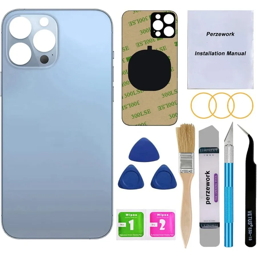 Замена задней крышки OEM для iPhone 13 pro max 6,7 дюйма, все переноски с руководством установки и профессионализмом
Замена задней крышки OEM для iPhone 13 pro max 6,7 дюйма, все переноски с руководством установки и профессионализмом