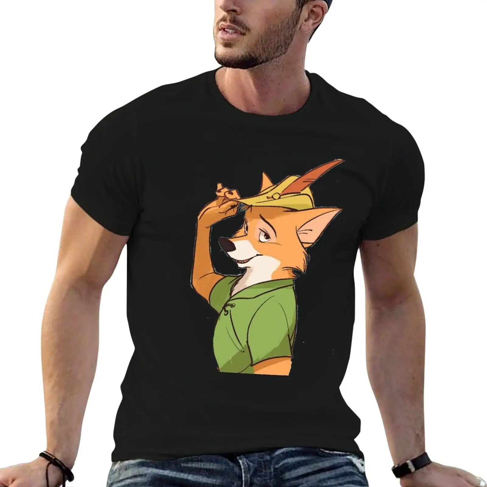 Robin Hood Cartoon T-Shirt t shirts for man cotton soft funny t shirts man t shirts cotton 100% T-shirt
Robin Hood Cartoon T-Shirt t shirts for man cotton soft funny t shirts man t shirts cotton 100% T-shirt
