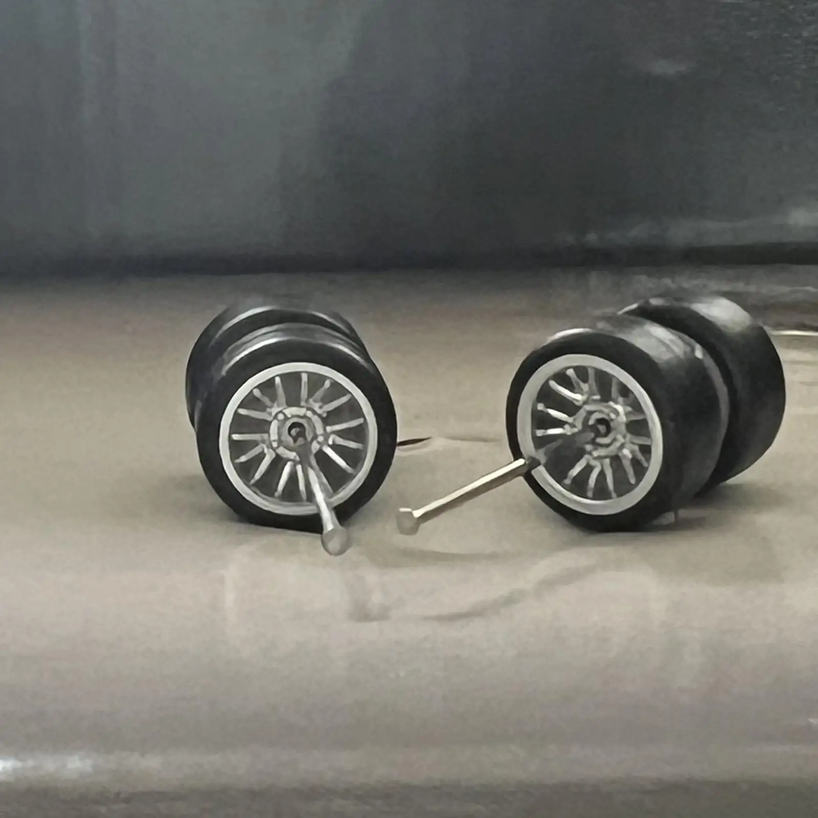 3x Set of 8 Miniature Car Wheels And Tires for Model Vehicles
3x Set of 8 Miniature Car Wheels And Tires for Model Vehicles
