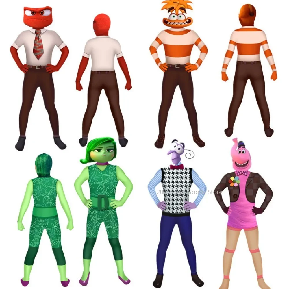 Anime Movie Cosplay Costume Joy Disgust Fear Ennui Cosplay for Adult Inside Out 2 Cosplay Costume Men/Women Outfit
Anime Movie Cosplay Costume Joy Disgust Fear Ennui Cosplay for Adult Inside Out 2 Cosplay Costume Men/Women Outfit