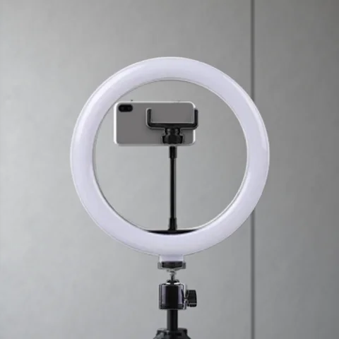 LED Selfie Ring Lighting Photographic Selfie Ring Lamp USB Remote Fill light For YouTube TikTok Video Live Phone Holder & Tripod