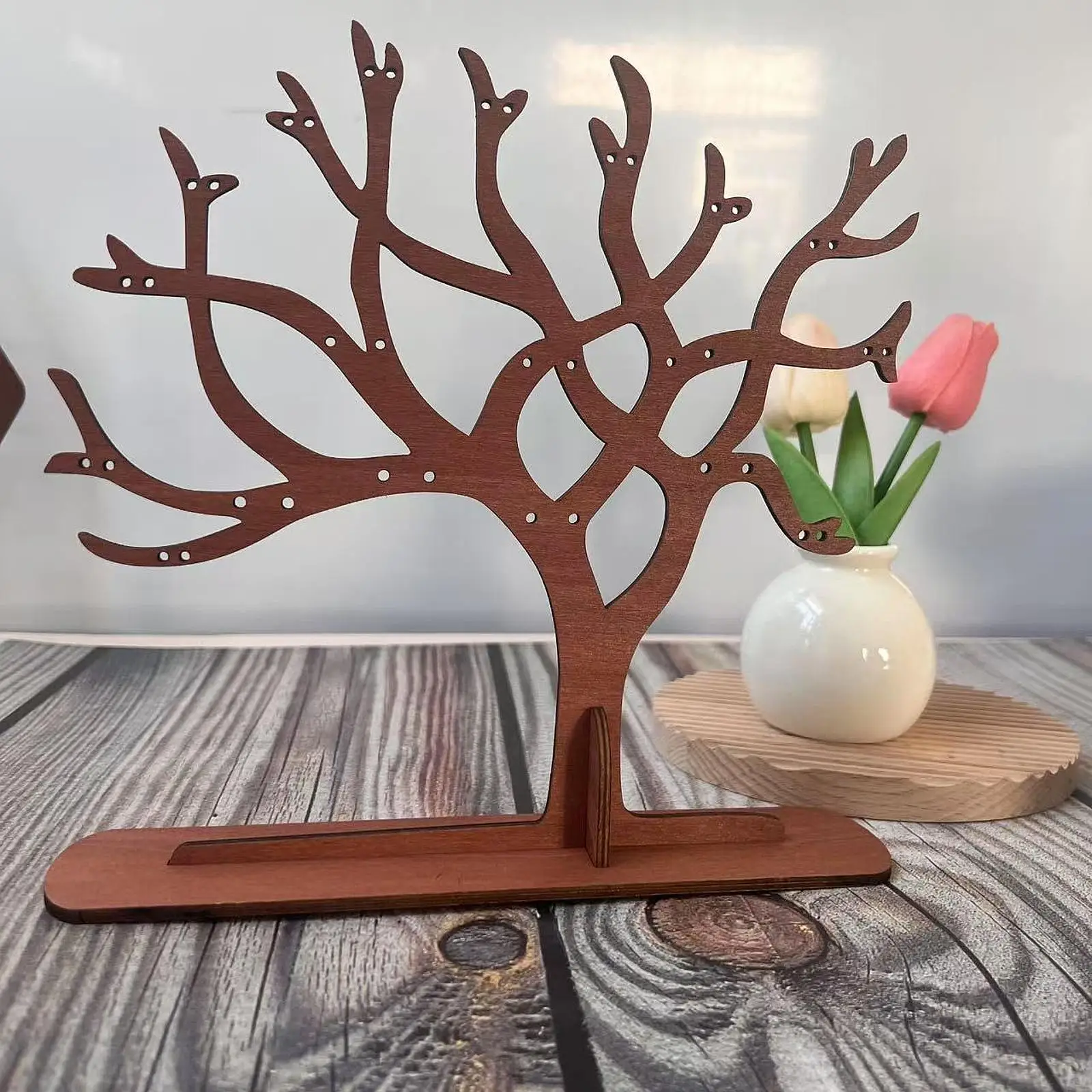 Jewelry Organizer Necklace Organizer Earring Holder Jewelry Display Stand for Countertop Retail Shop Dresse Living Room Earrings
Jewelry Organizer Necklace Organizer Earring Holder Jewelry Display Stand for Countertop Retail Shop Dresse Living Room Earrings
