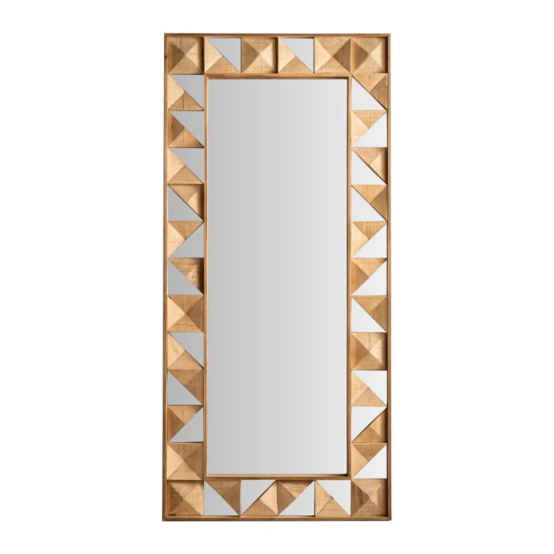 Prismatic creative floor mirror, American retro mirror clothing store fitting mirror, bed and breakfast bedroom full-body mirror
Prismatic creative floor mirror, American retro mirror clothing store fitting mirror, bed and breakfast bedroom full-body mirror