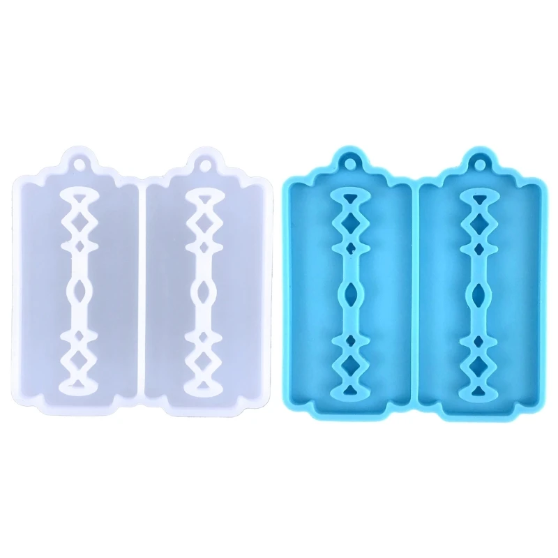 Diy Crystal Epoxy Resin Earrings Mold Hanging Pendant Decoration Blade-shaped Irregular Mirror Keychain Silicone Mold
Diy Crystal Epoxy Resin Earrings Mold Hanging Pendant Decoration Blade-shaped Irregular Mirror Keychain Silicone Mold