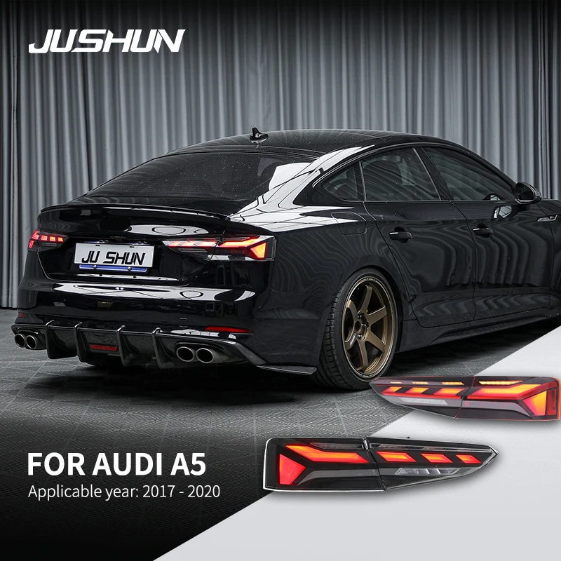 LED Tail Lights For Audi A5 Taillight 2017-2020 LED Dynamic Turning Rear Tail Lights RS5 Style Plug and Play Car Accessories
LED Tail Lights For Audi A5 Taillight 2017-2020 LED Dynamic Turning Rear Tail Lights RS5 Style Plug and Play Car Accessories