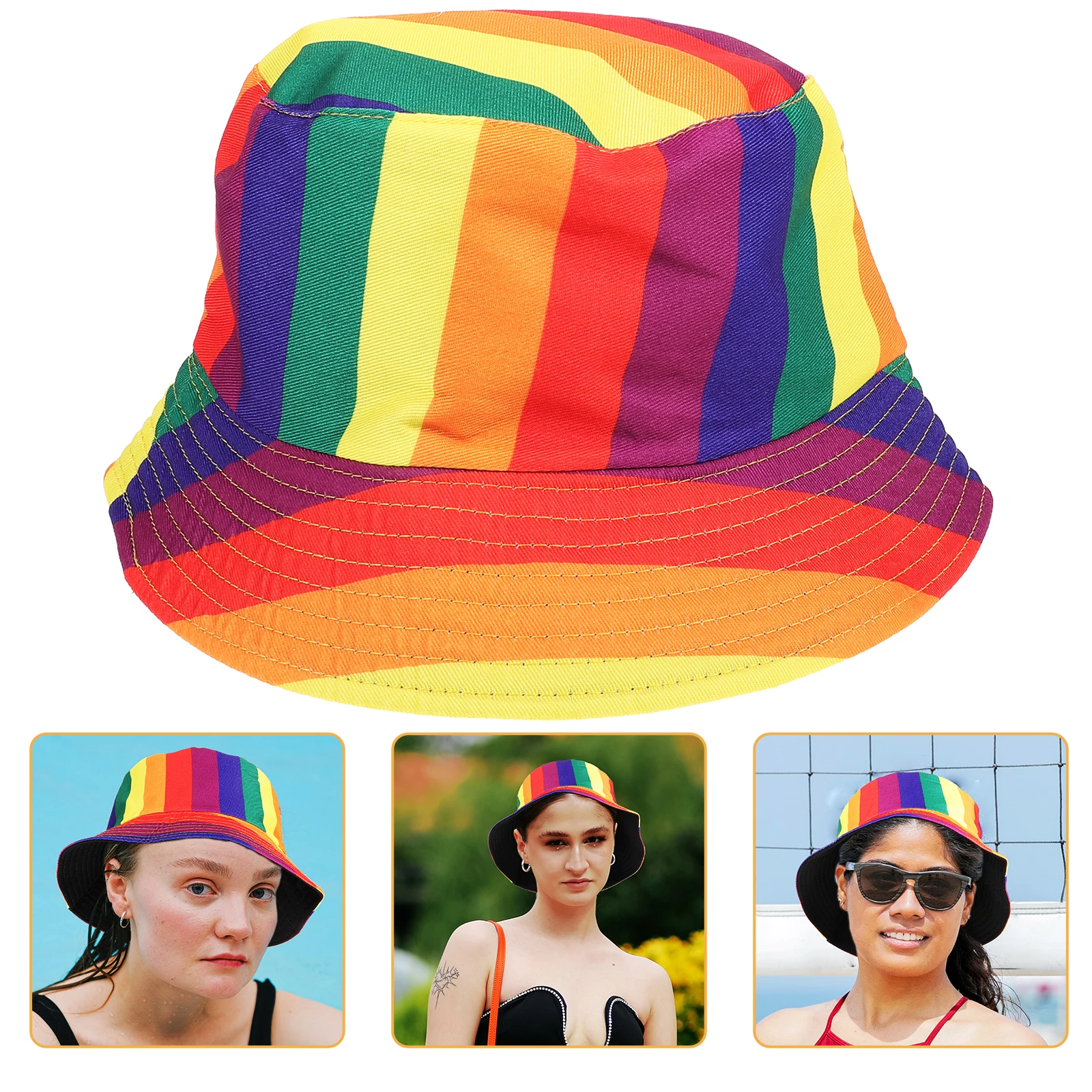 Bucket Women Sunscreen Wide Brimmed Hat Fashion Colorful Sun Protection Hat Lightweight Breathable Outdoor Gardening Beach Pool
Bucket Women Sunscreen Wide Brimmed Hat Fashion Colorful Sun Protection Hat Lightweight Breathable Outdoor Gardening Beach Pool