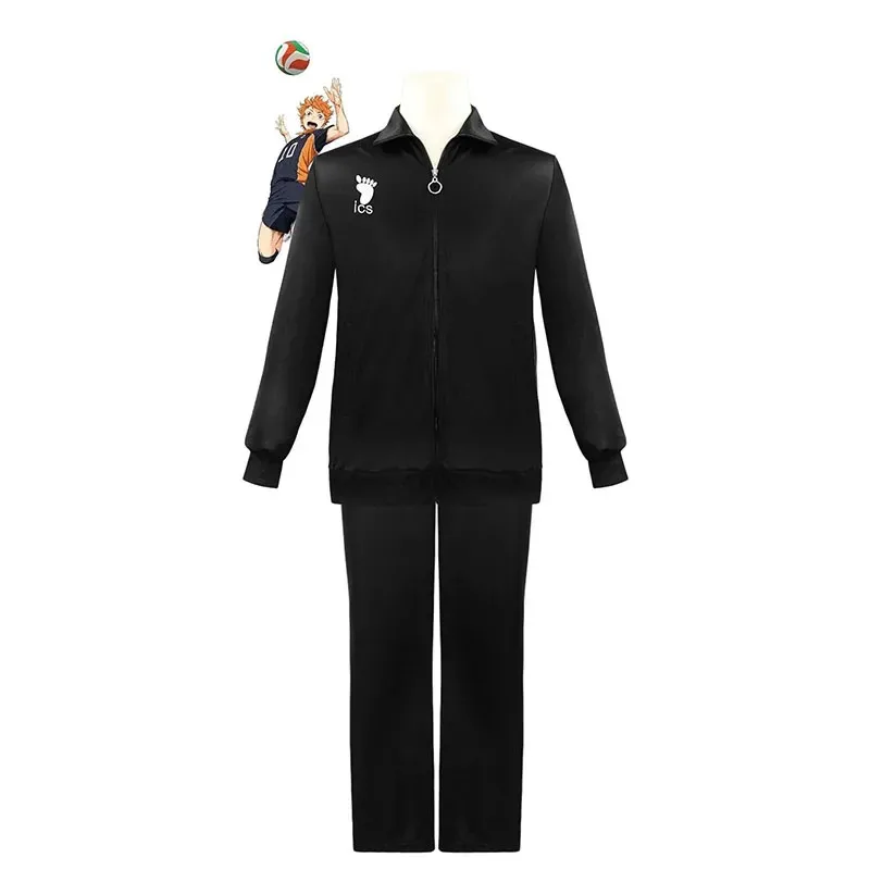 Anime haiyuu cosplay jacket haiyuu black sportswear karasuno high school volleyball club uniform cosplay costumes coat
Anime haiyuu cosplay jacket haiyuu black sportswear karasuno high school volleyball club uniform cosplay costumes coat