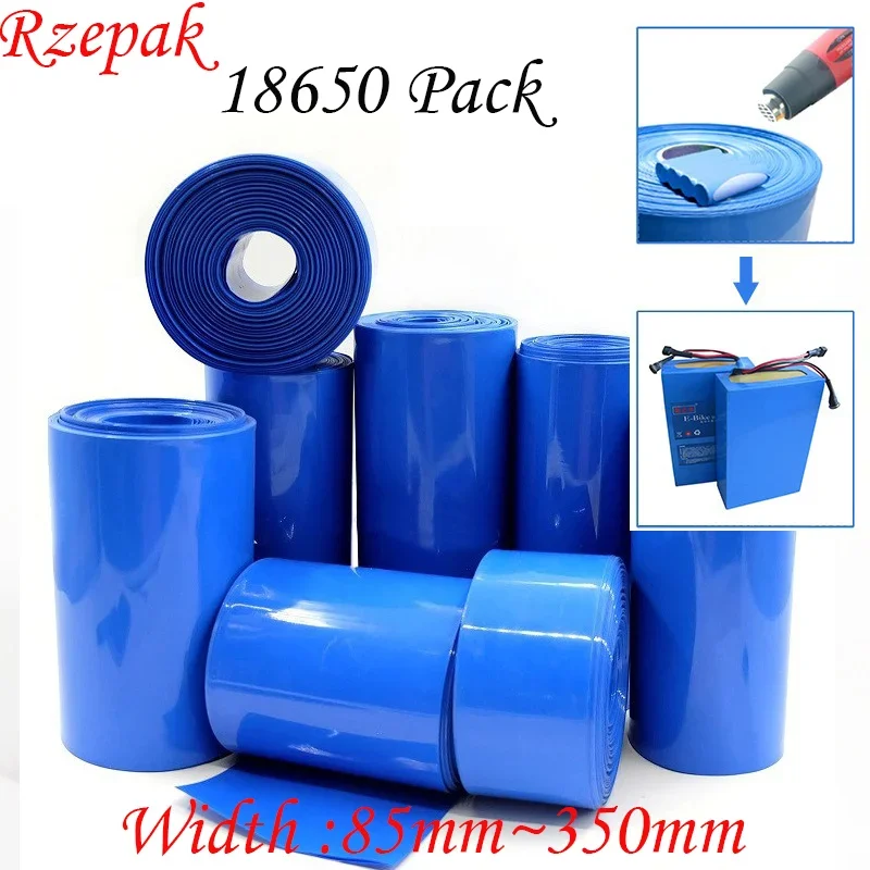 1M 18650 Battery PVC Heat Shrink Tube Film Sleeves Pack 18650 Width 85mm ~ 350mm Insulated Film Wrap lithium Case Cable Sleeve
1M 18650 Battery PVC Heat Shrink Tube Film Sleeves Pack 18650 Width 85mm ~ 350mm Insulated Film Wrap lithium Case Cable Sleeve