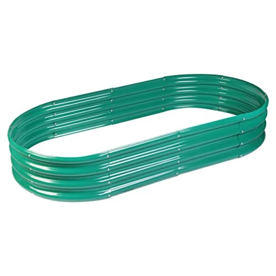 Оцинкованный металлический грядка-клумба 6,5 футов (зеленая), устойчивая к гниению, для выращивания овощей, цветов и трав на открытом воздухе
Оцинкованный металлический грядка-клумба 6,5 футов (зеленая), устойчивая к гниению, для выращивания овощей, цветов и трав на открытом воздухе