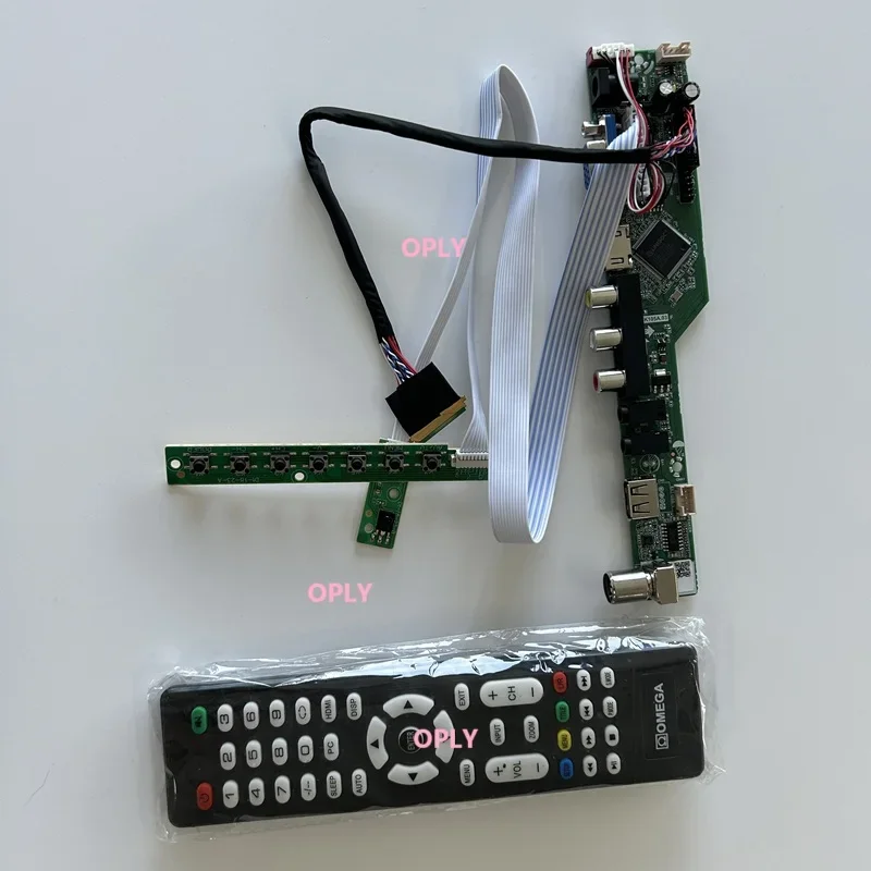 TV Controller board kit for LP133WH2-TLL1 LP133WH2 1366X768 13.3" HDMI-compatible RF USB AV VGA Audio LED Screen monitor
TV Controller board kit for LP133WH2-TLL1 LP133WH2 1366X768 13.3" HDMI-compatible RF USB AV VGA Audio LED Screen monitor