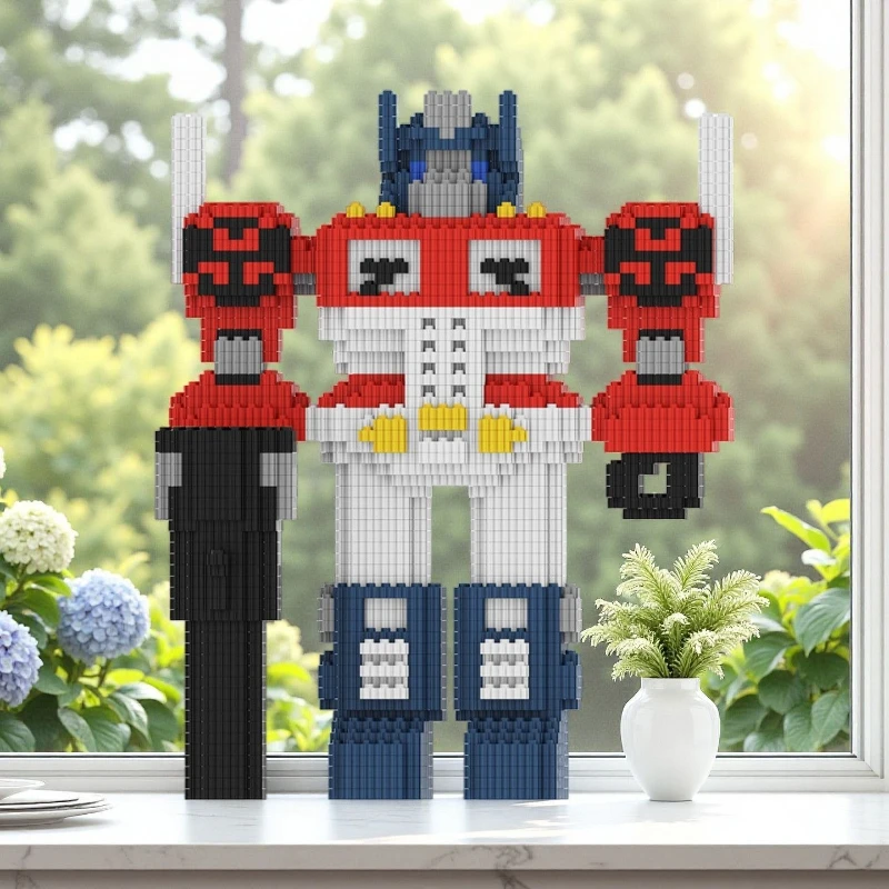 Новинка 2025 года, робот-трансформер, строительные блоки, креативная 3D игрушка-головоломка, орнамент, высокая сложность, подарок для мальчиков
Новинка 2025 года, робот-трансформер, строительные блоки, креативная 3D игрушка-головоломка, орнамент, высокая сложность, подарок для мальчиков