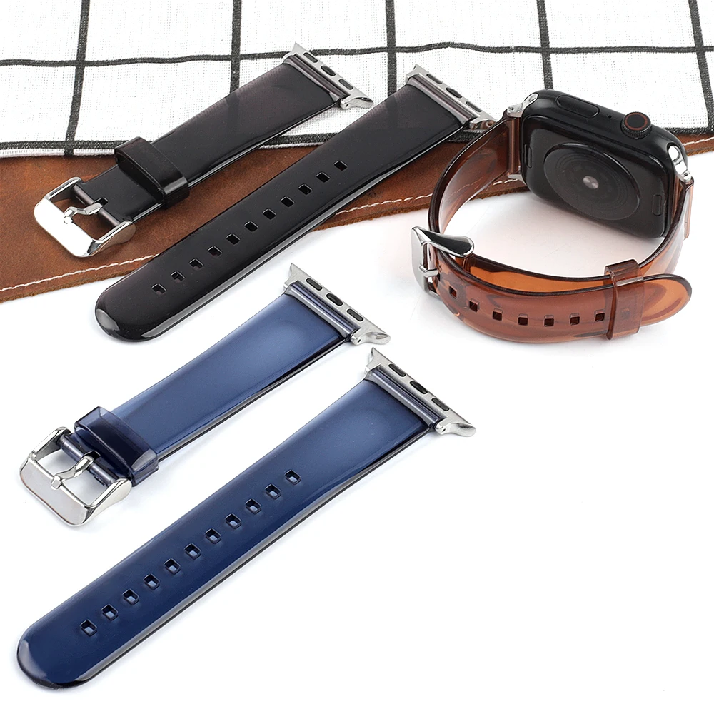 Прозрачный красочный силиконовый ремешок 49 мм, 40 мм, 38 мм, 42 мм, 41 мм, 45 мм, мужской и женский сменный ремешок для часов, желейный браслет
Прозрачный красочный силиконовый ремешок 49 мм, 40 мм, 38 мм, 42 мм, 41 мм, 45 мм, мужской и женский сменный ремешок для часов, желейный браслет