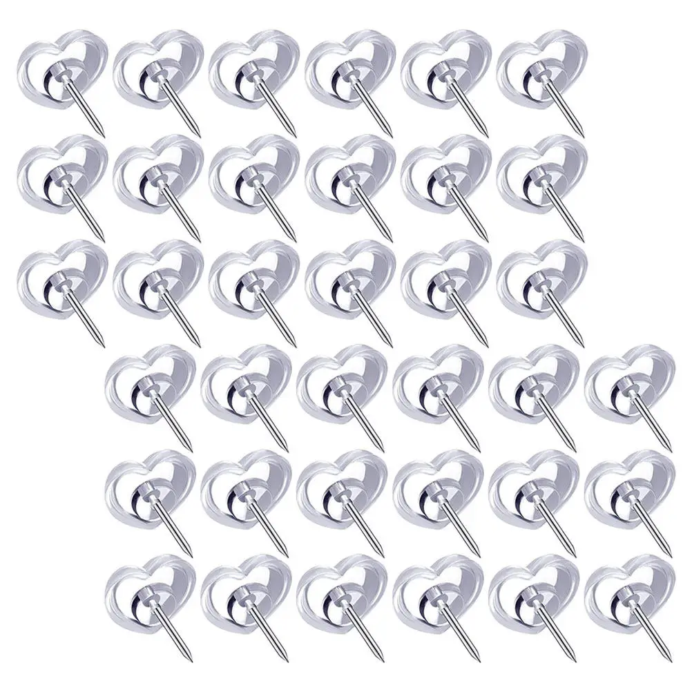 200Pcs Multi-Function Heart Shape Thumbtacks Push Pins Small Convenient Thumb Tacks Map Supplies Daily Use Push Pin
200Pcs Multi-Function Heart Shape Thumbtacks Push Pins Small Convenient Thumb Tacks Map Supplies Daily Use Push Pin