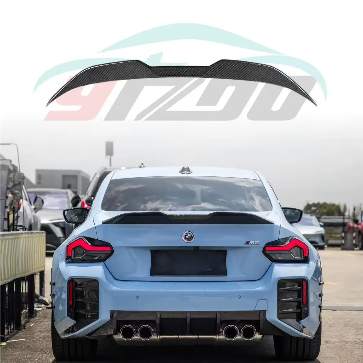 Suitable for BMW 2 Series G42 M2 G87 modification and upgrade MP style dry carbon fiber rear wing and rear diffuser
Suitable for BMW 2 Series G42 M2 G87 modification and upgrade MP style dry carbon fiber rear wing and rear diffuser