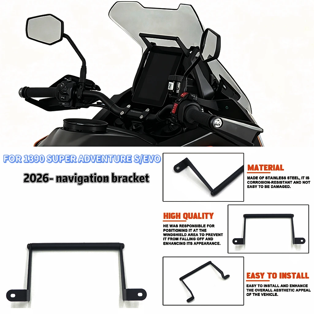 For 1390 SUPER ADVENTURE S/EVO Mount Stabiliser iPhone Navigation Bracket 1390 SUPER ADV S/EVO 2026- Stand GPS Plate Holder
For 1390 SUPER ADVENTURE S/EVO Mount Stabiliser iPhone Navigation Bracket 1390 SUPER ADV S/EVO 2026- Stand GPS Plate Holder