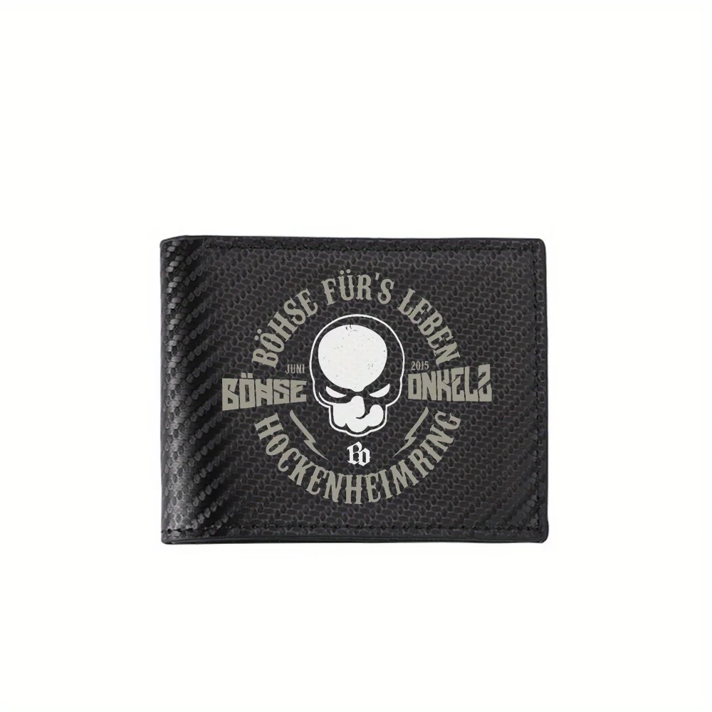 Skull design,event,lightning,band name. Men's Wallets Simple Business Modern Stylish Printing Design Gifts For Father Boyfriend
Skull design,event,lightning,band name. Men's Wallets Simple Business Modern Stylish Printing Design Gifts For Father Boyfriend