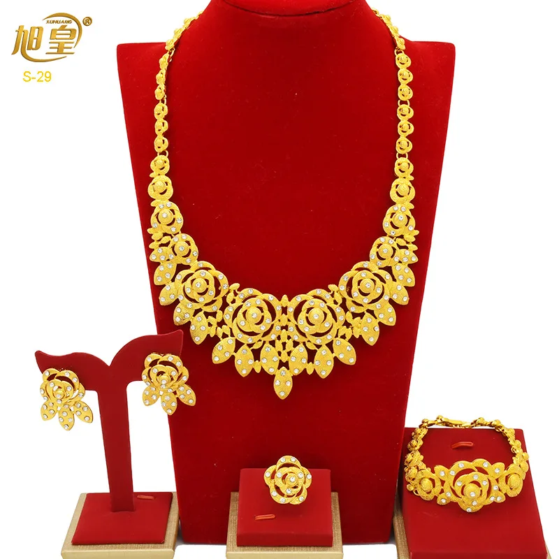 Irregular 3D Minimalist Luxury Necklace Bracelet Earrings Ring 4-Piece Set Women 24K Gold AU999 - Lightweight, stackable
Irregular 3D Minimalist Luxury Necklace Bracelet Earrings Ring 4-Piece Set Women 24K Gold AU999 - Lightweight, stackable