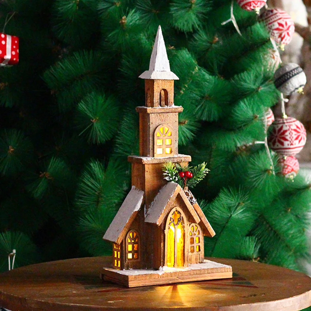 Wooden LED Snow House Decor Luminous Xmas Home nament Party Adornment Mini Model Holiday Gift Idea
Wooden LED Snow House Decor Luminous Xmas Home nament Party Adornment Mini Model Holiday Gift Idea