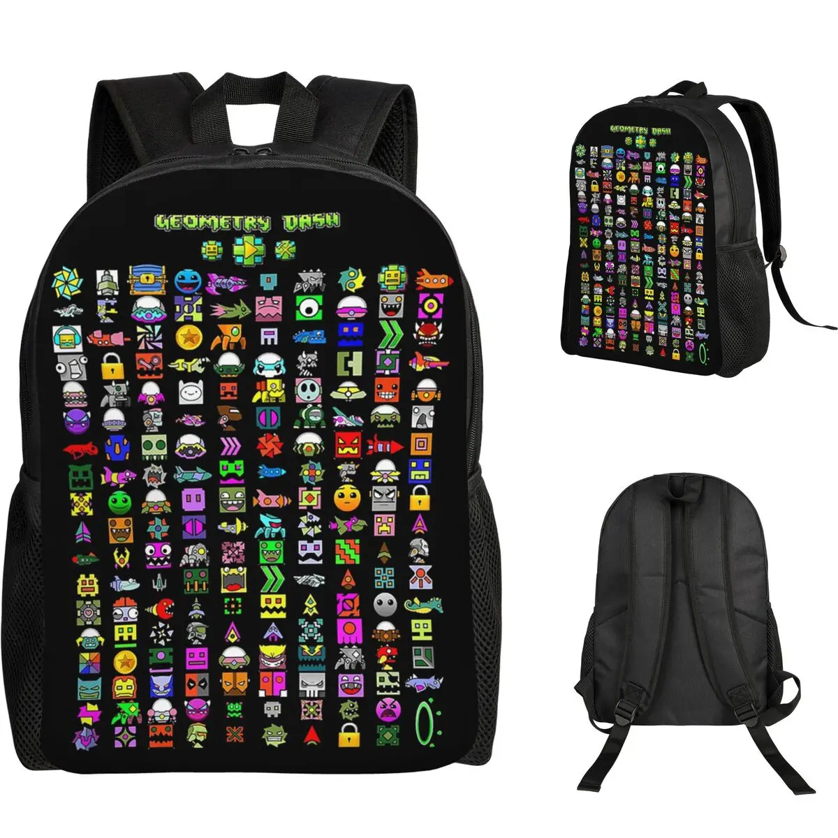 Geometry Dash Backpack Student Boys Girls BookBag School Bag Computer Shoulder Bags
Geometry Dash Backpack Student Boys Girls BookBag School Bag Computer Shoulder Bags