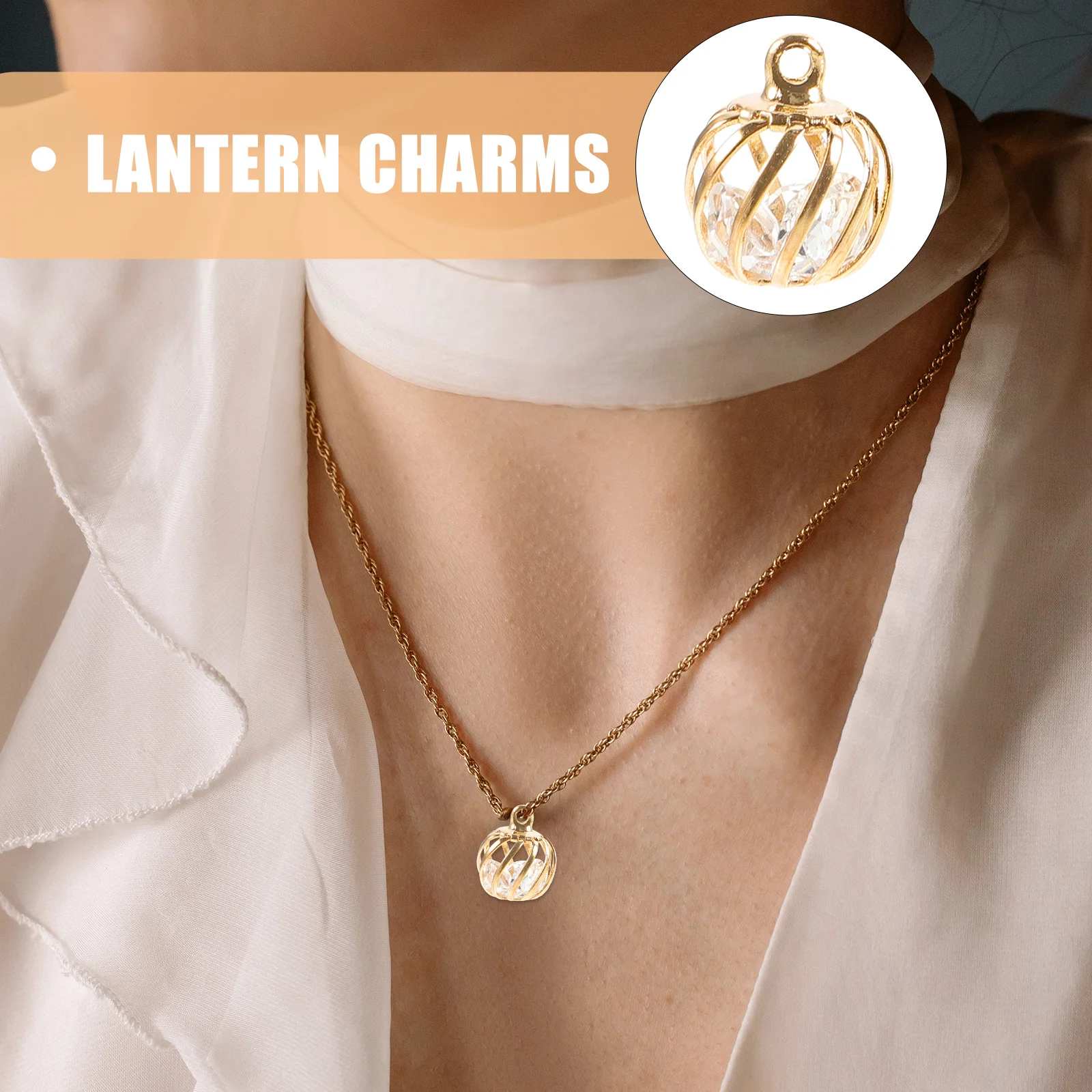 10Pcs Hollow Lantern Charms for DIY Jewelry Making Kit Small Beads Pendant Earrings Necklaces Bracelets Teen Girls Gift Ideas
10Pcs Hollow Lantern Charms for DIY Jewelry Making Kit Small Beads Pendant Earrings Necklaces Bracelets Teen Girls Gift Ideas