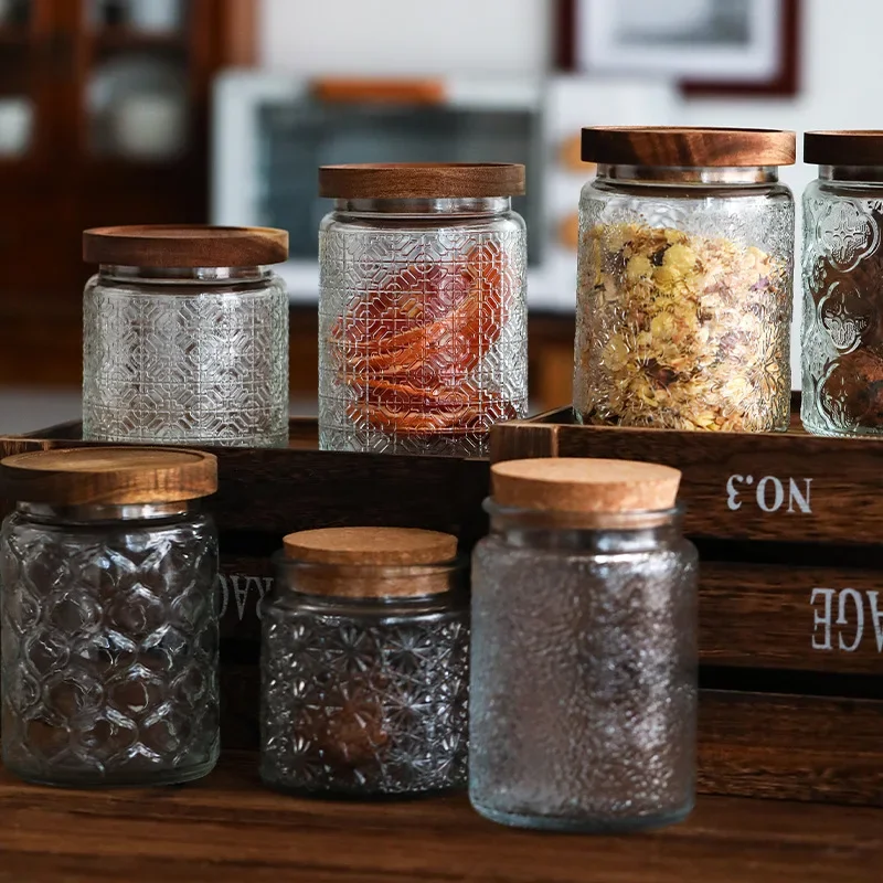 Маленькая стеклянная герметичная банка с цветком бегонии в стиле ретро, крышка из дерева акации, резервуар для хранения конфет и закусок, резервуар для хранения сухофруктов, чая
Маленькая стеклянная герметичная банка с цветком бегонии в стиле ретро, крышка из дерева акации, резервуар для хранения конфет и закусок, резервуар для хранения сухофруктов, чая