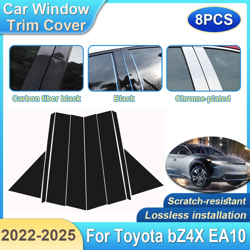 8PCS Car Center Pillar Sticker For Toyota bZ4X Accessories Subaru Solterra 2023 2024 2025 Window Trim Cover Column Accessories
8PCS Car Center Pillar Sticker For Toyota bZ4X Accessories Subaru Solterra 2023 2024 2025 Window Trim Cover Column Accessories