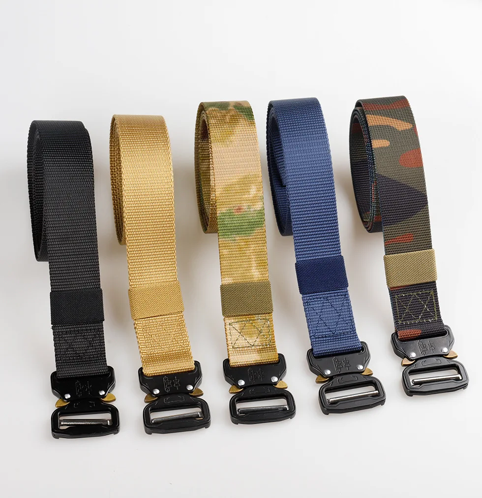Оптовая продажа, нейлоновый холщовый ремень, быстросъемная пряжка из сплава, мужские легкие прочные аксессуары для охоты и спортивной одежды на открытом воздухе
Оптовая продажа, нейлоновый холщовый ремень, быстросъемная пряжка из сплава, мужские легкие прочные аксессуары для охоты и спортивной одежды на открытом воздухе