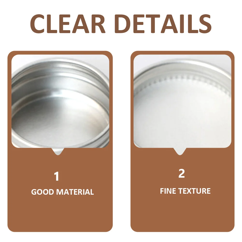 20 Pcs Round Aluminum Can Cosmetics Container Heavy Duty Cream Tea Tins Metal Alloy Storage Jars Portable Protective Covers
20 Pcs Round Aluminum Can Cosmetics Container Heavy Duty Cream Tea Tins Metal Alloy Storage Jars Portable Protective Covers
