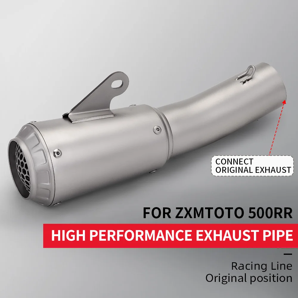 Zxmoto 500RR выхлопная система мотоцикла Racing Line глушитель Escape Moto Connect оригинальное оборудование
Zxmoto 500RR выхлопная система мотоцикла Racing Line глушитель Escape Moto Connect оригинальное оборудование