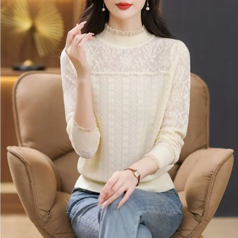 Women's Short Style 2025 Autumn/winter New Korean Version Versatile Lace Thick Top Women New TT99
Women's Short Style 2025 Autumn/winter New Korean Version Versatile Lace Thick Top Women New TT99